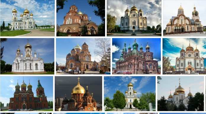 Адреса сайтов храмов и структур Екатеринодарской епархии