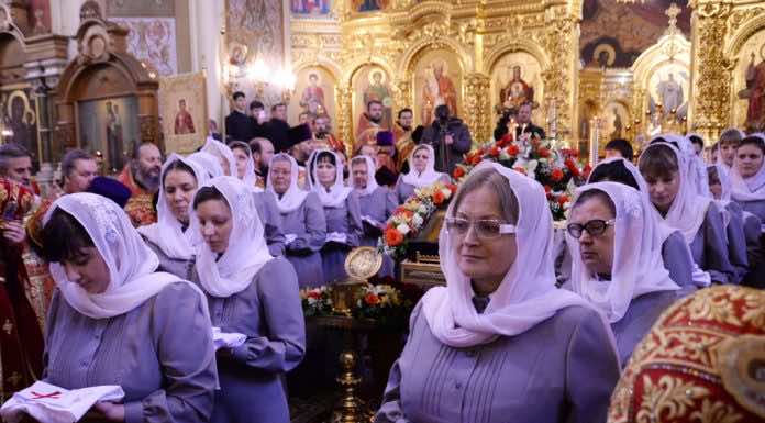 Престольный праздник кафедрального собора. Сестричество сестричество
