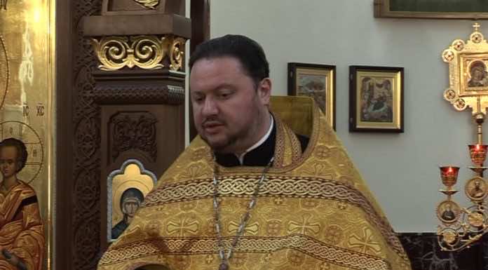 Мощи в храме Сергия Радонежского