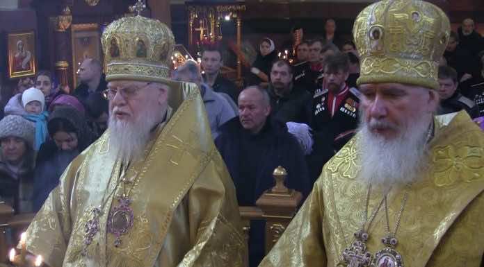 Литургия с митрополитом Калужским и Боровским Климентом