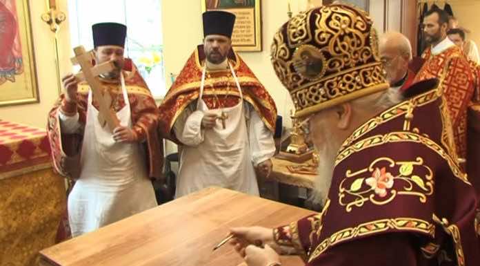 Освящение нового храма