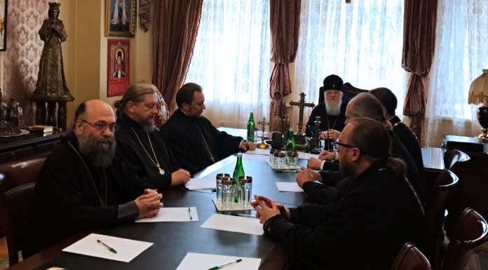 Заседание Епархиального совета Заседание