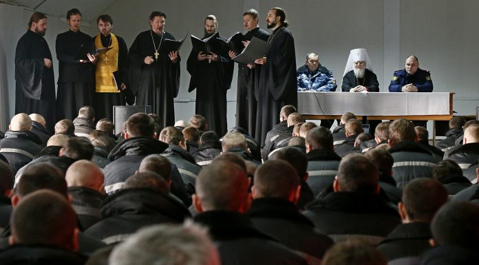 Архипастырский визит в исправительную колонию № 9 г. Хадыженска