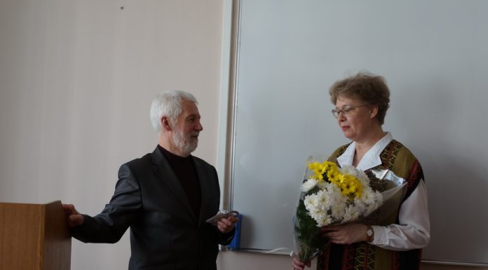 Встреча на филологическом факультете с Борисом Тарасовым