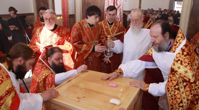 Освящение храма иконы Богородицы «Неувядаемый Цвет»