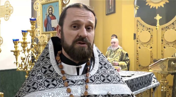 Молодежная Литургия Преждеосвященных Даров в храме Святого Духа