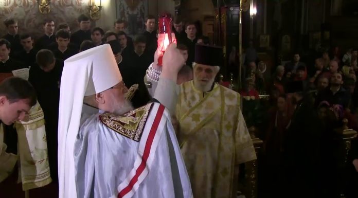 Встреча Благодатного огня в Краснодаре