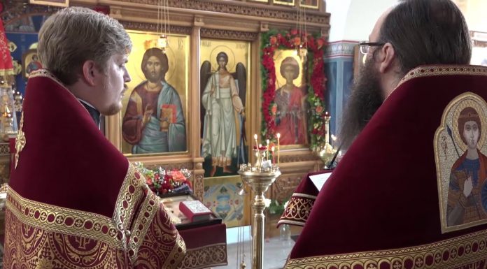 Мероприятие ко Дню Победы в Георгиевском храме хутора Ленина