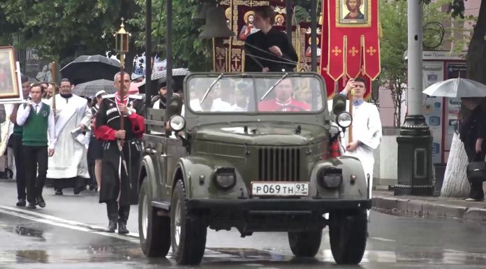 Крестный ход в день памяти равноапостольных Кирилла и Мефодия