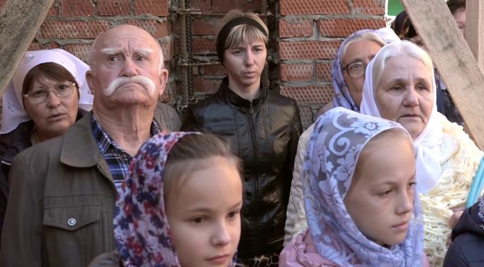 Престольный день строящегося Покровского храма пос. Украинского