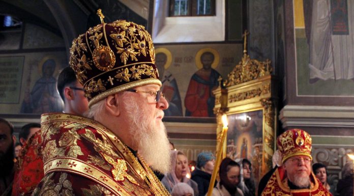 Всенощное бдение в Михаило-Архангельском соборе г. Сочи