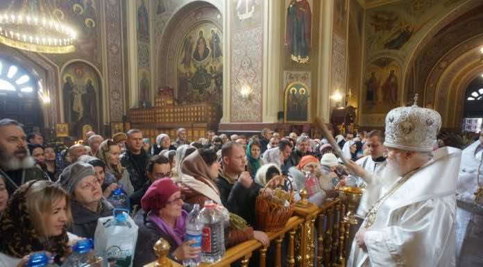 Праздник Богоявления в Екатерининском кафедральном соборе