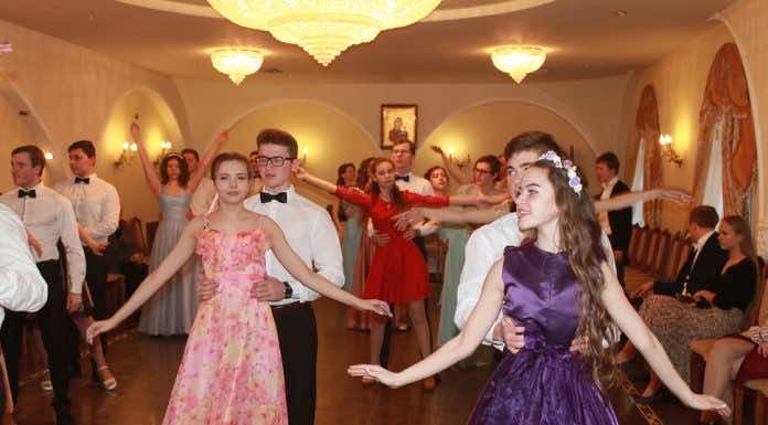 Сретенский бал в Екатерининском кафедральном соборе