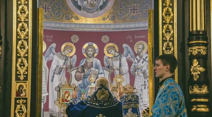 Литургия в праздник Сретения Господня