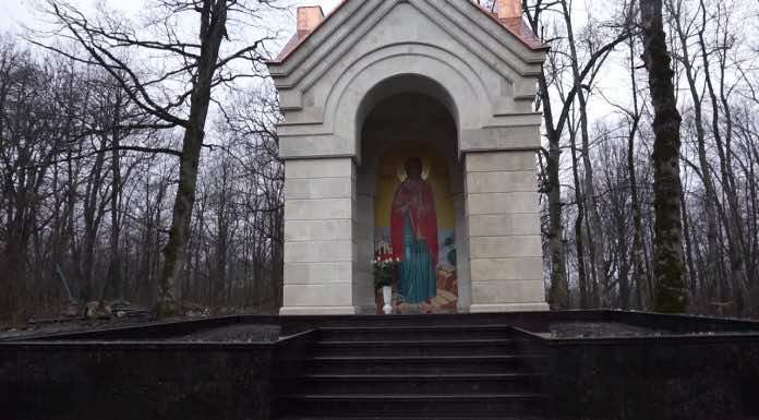 Освящение источника в ст. Ширванской