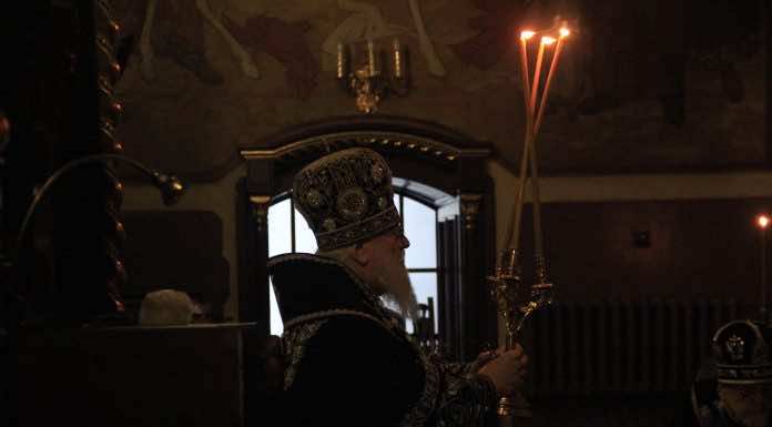 Митрополит Исидор совершил первую в этом году Литургию Преждеосвященных Даров