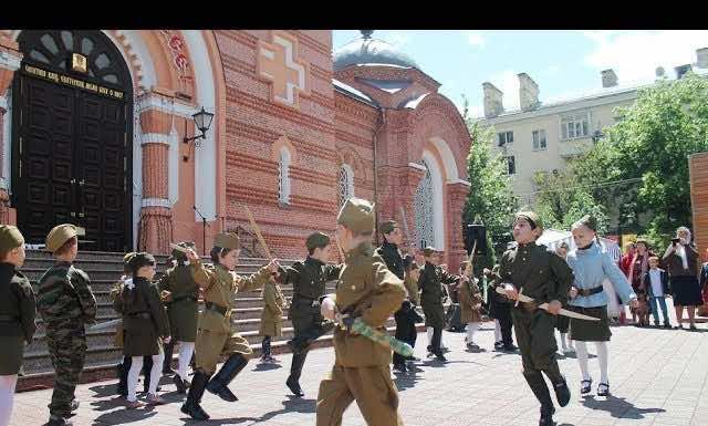 День Победы в Екатерининском соборе