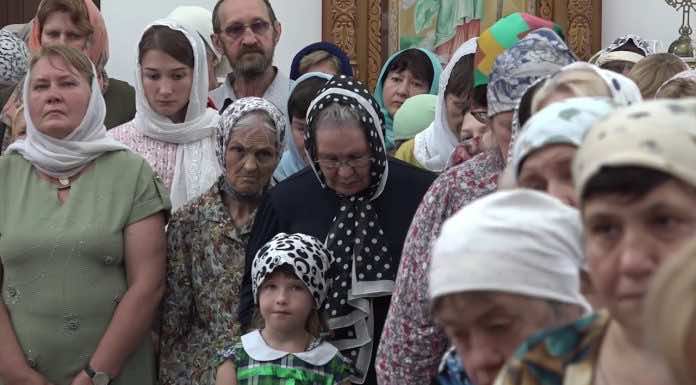 Престольный праздник монастыря в честь иконы Богородицы «Нерушимая стена»
