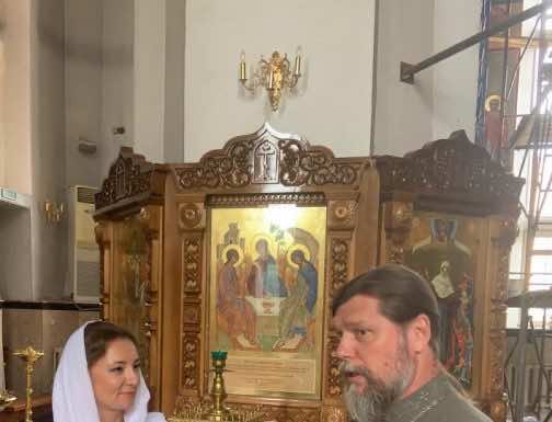 Храм Рождества Христова посетила уполномоченный при Президенте Российской Федерации по правам ребёнка