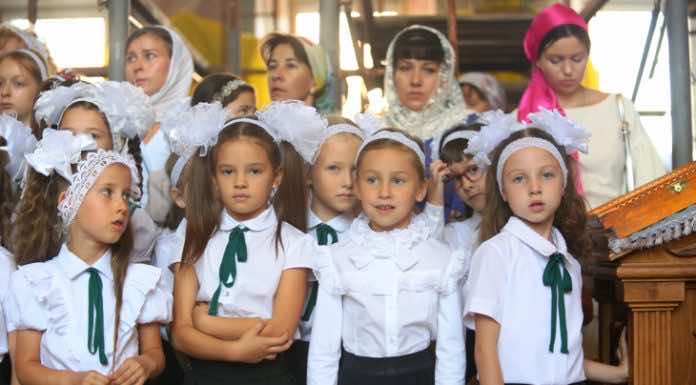 Праздник первого звонка в Русской Православной школе