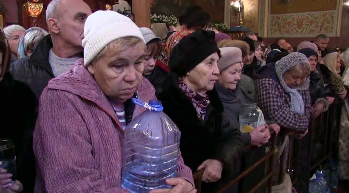 Праздник Крещения Господня в Екатерининском соборе