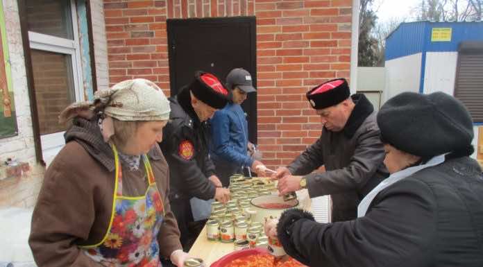 Очередная благотворительная акция в храме Всех святых