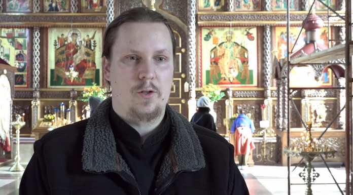 Сюжет о проведении работ по росписи храма Рождества Христова