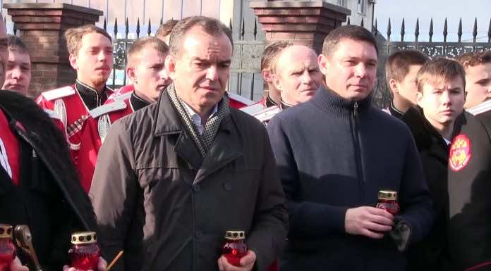 Открытие мемориального комплекса «Расстрельный угол»