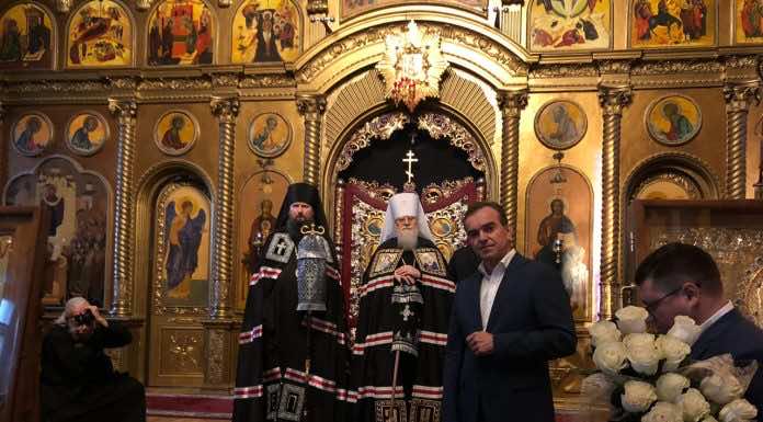 Чтение Великого покаянного канона в монастыре Святого Духа