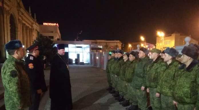 Кубанские казаки отправились на подготовку к параду Победы