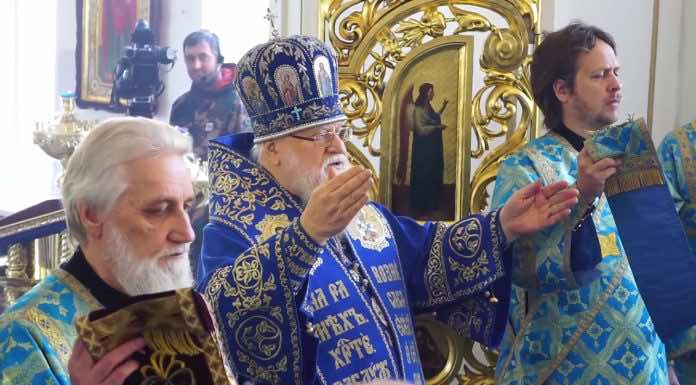 Митрополит Исидор совершил Божественную литургию в праздник Благовещения