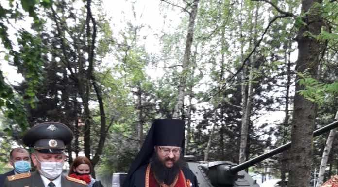 День Победы отметили в Георгиевском храме хут. Ленина