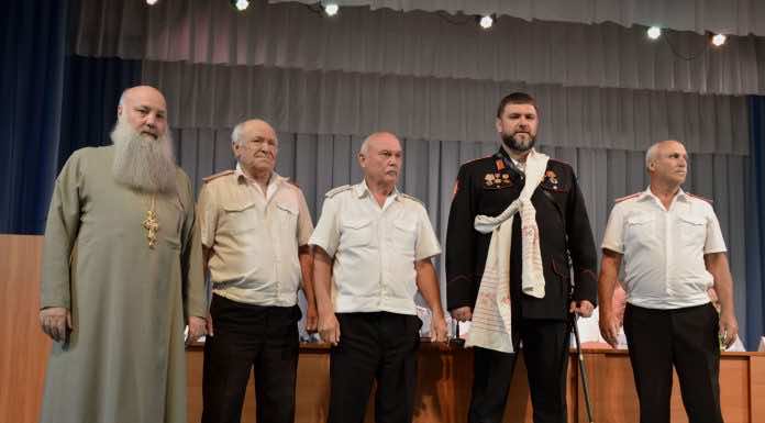 Духовник Кубанского казачьего войска принял участие в выборах атамана Брюховецкого района