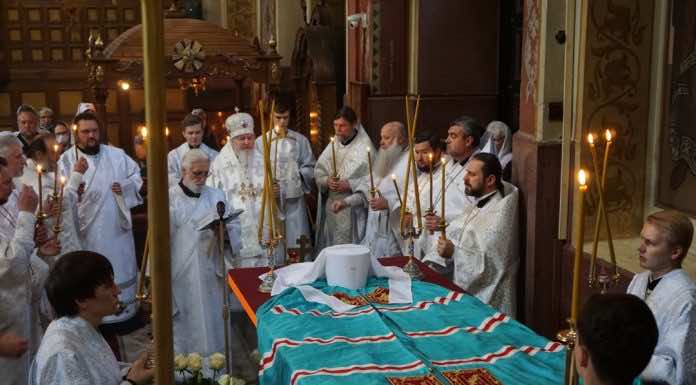 Девятый день кончины митрополита Исидора