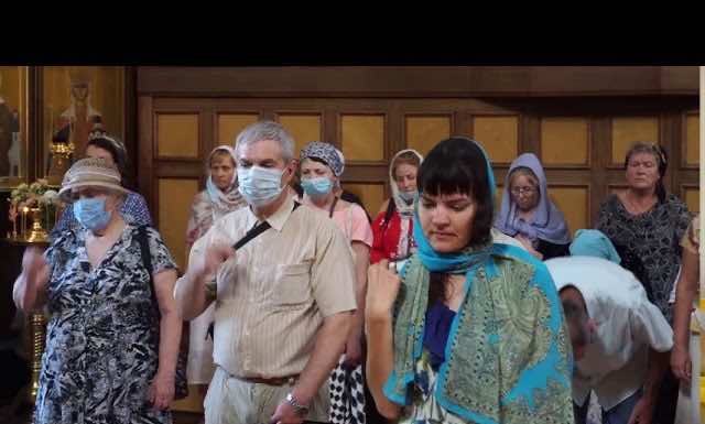 Успение в Екатерининском кафедральном соборе