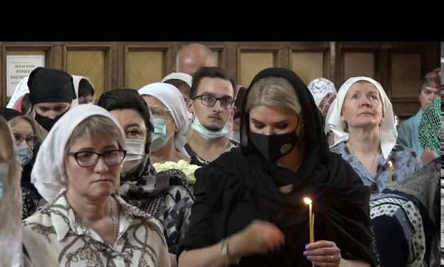 Сюжет о служении панихиды по митрополиту Исидору