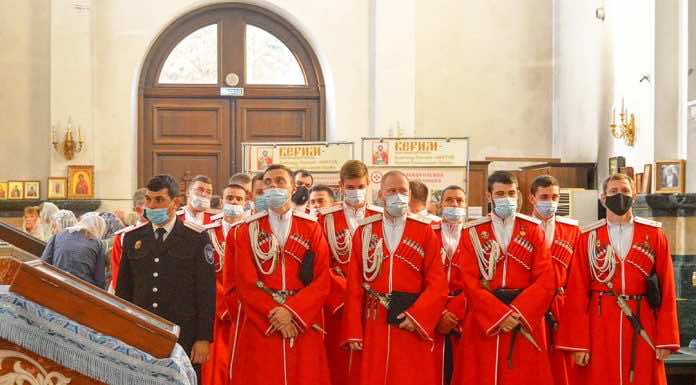 Казаки отпраздновали Покров Пресвятой Богородицы в Войсковом соборе