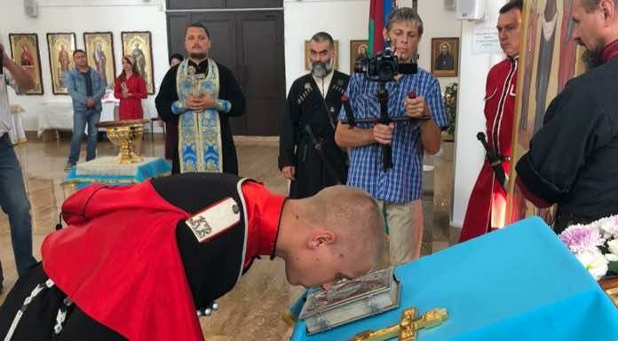 В храме Вознесения Господня города Краснодара состоялась казачья присяга