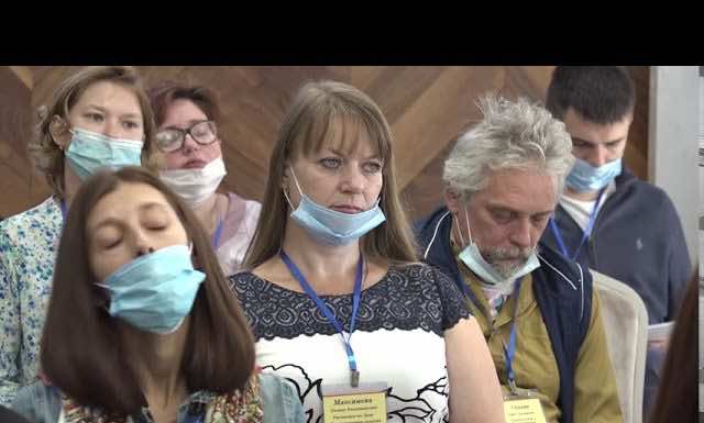 Сюжет о научно-практической конференции по работе кризисных центров для женщин