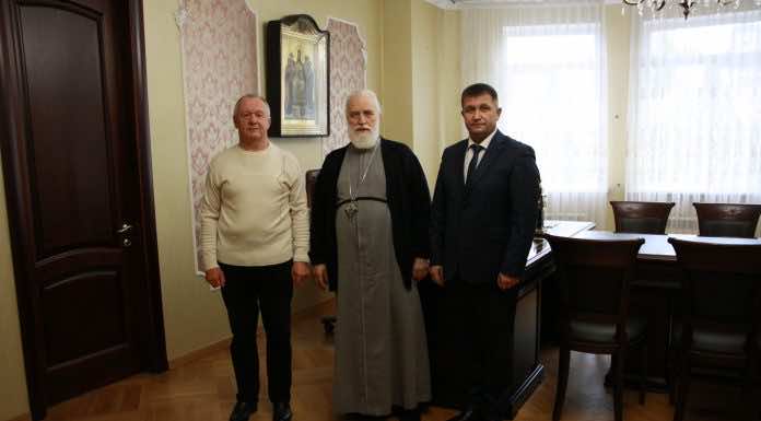 Митрополит Екатеринодарский и Кубанский Павел (Пономарев) встретился с временно исполняющим обязанности атамана Кубанского казачьего войска