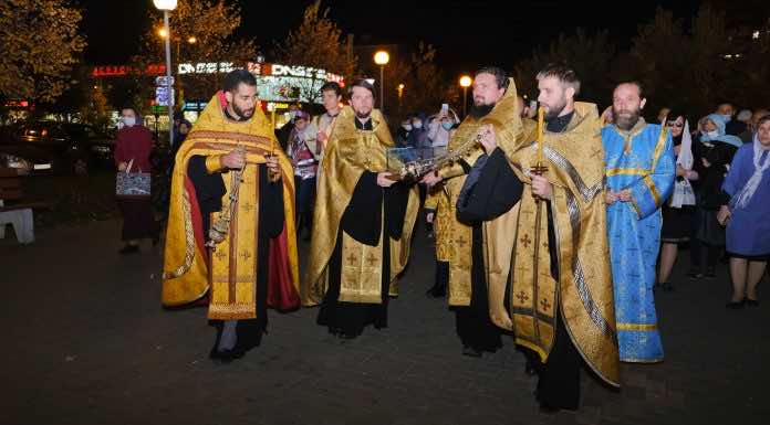 В храм святителя Спиридона привезли башмачок святого