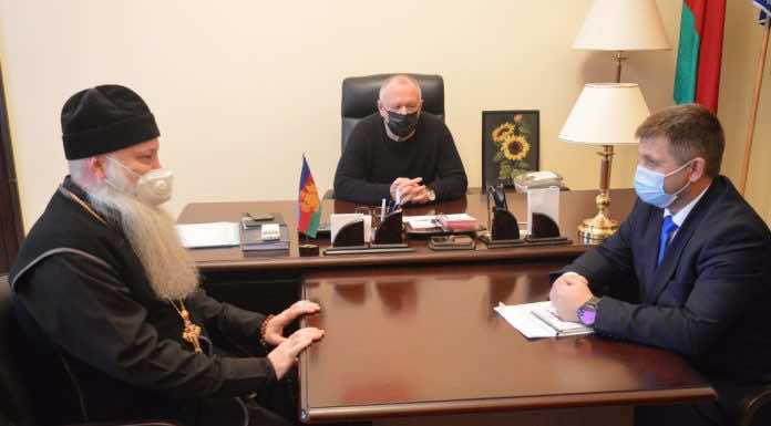 Рабочая встреча духовника Кубанского казачьего войска и Союза казачьей молодежи Кубани