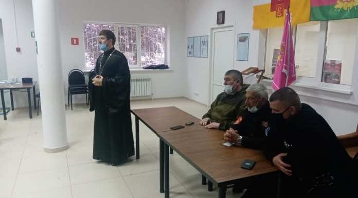 Отчетный сбор хуторского казачьего общества «Юго-Западный курень»