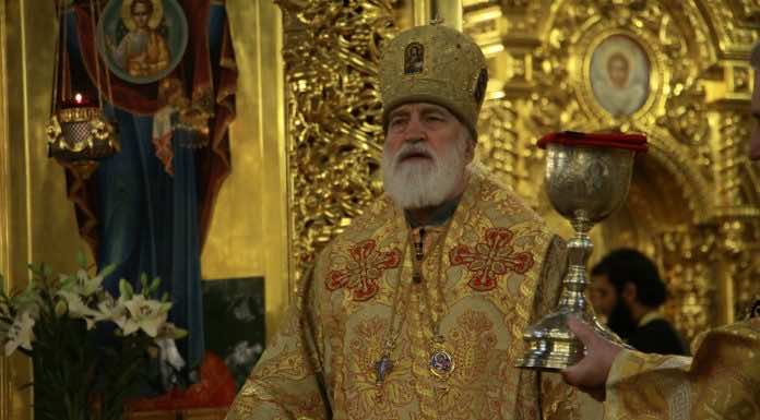 Митрополит Павел (Пономарев) совершил Божественную литургию в Екатерининском кафедральном соборе