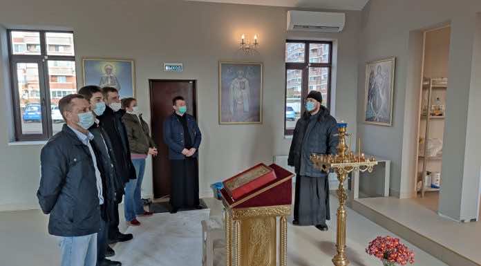 Депутат Олег Кунда посетил строящийся храм