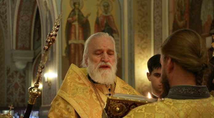 Митрополит Павел (Пономарев) совершил Всенощное бдение в Екатерининском Соборе накануне Недели 27-ой по Пятидесятнице