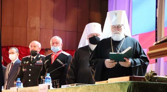Митрополит Павел (Пономарев) принял участие в выборах атамана Кубанского казачьего войска