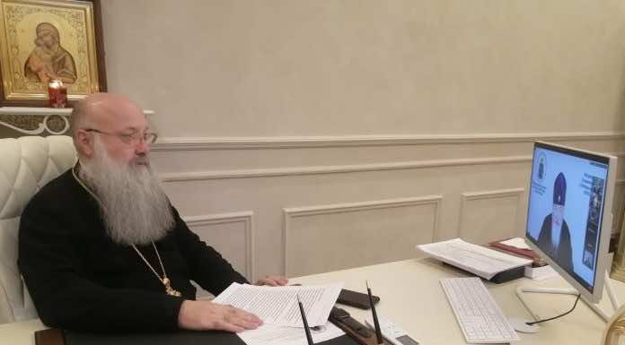 Духовник Кубанского казачьего войска принял участие в вебинаре