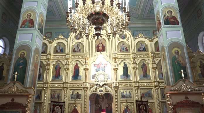 Сюжет о престольном празднике храма Андрея Первозванного ст. Новотитаровской