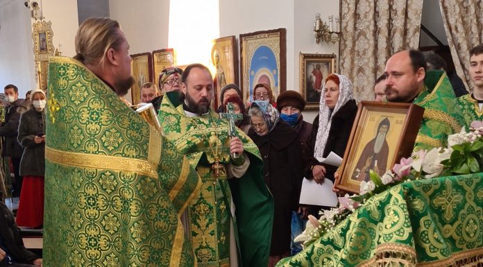 Престольный праздник храма преподобного Илии Муромца